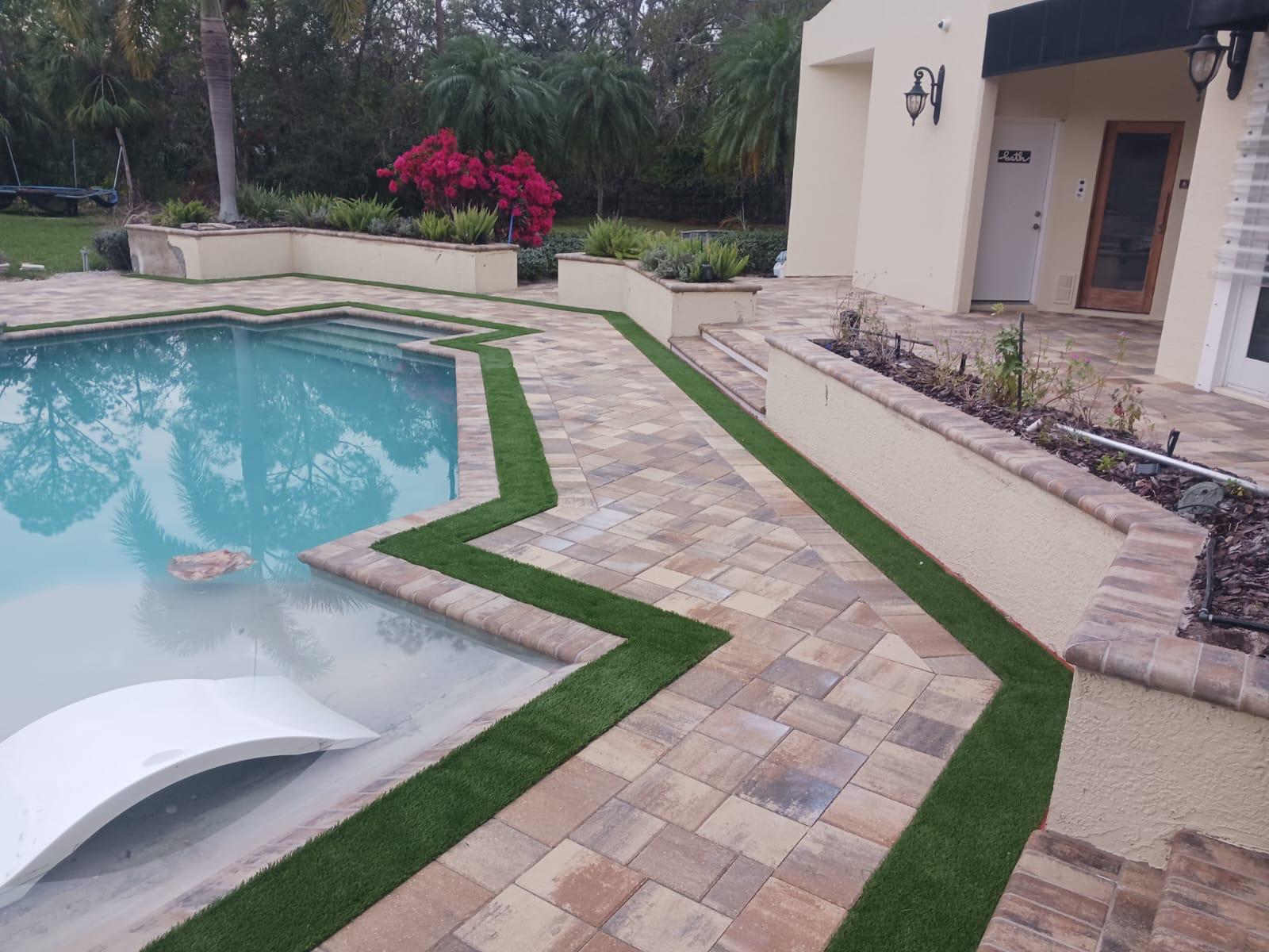 Custom Paver Pattern